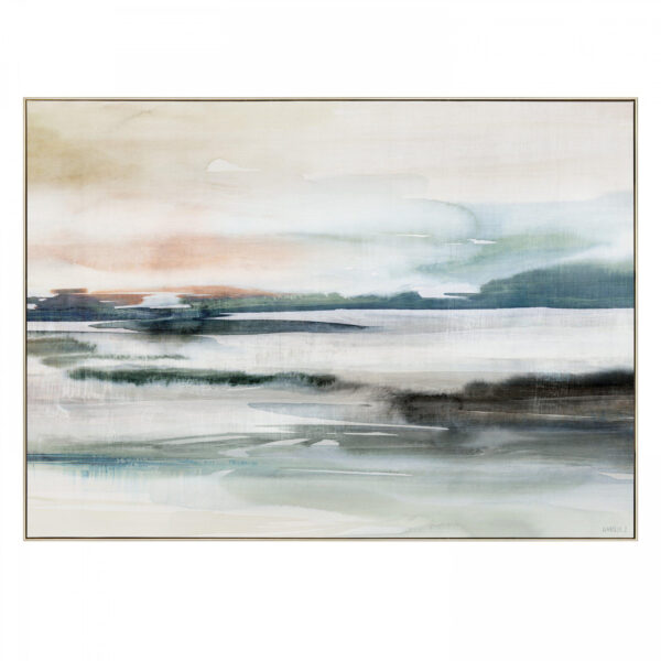 Shoreline Framed Canvas
