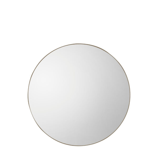 Broadstairs Round Mirror – Champagne
