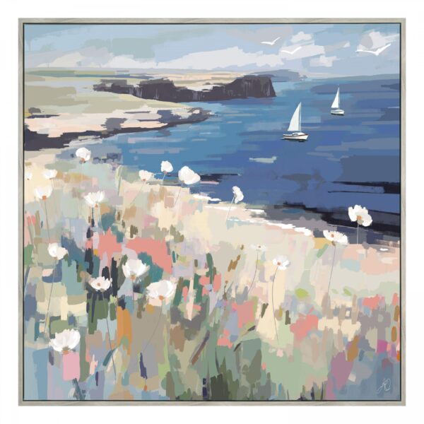 Sea Breeze Framed Canvas