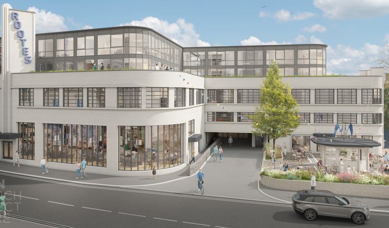 Len House, Maidstone - a landmark Art Deco residential development with interior design by Atlantic Interiors