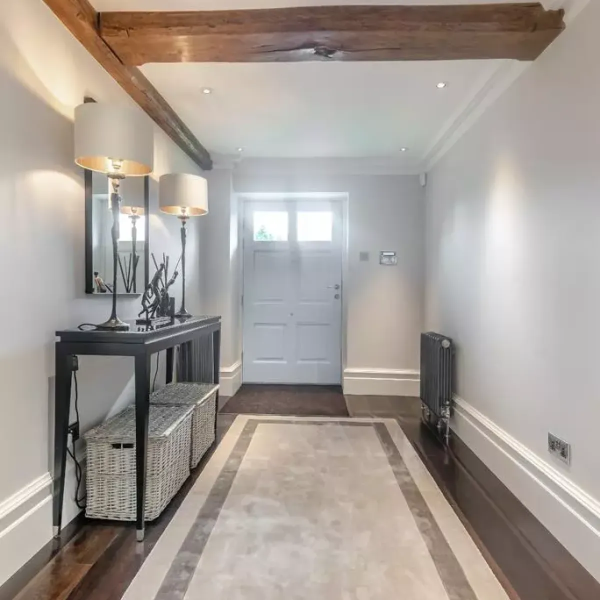 Atlantic Interiors Home Hero Bed & Lamp